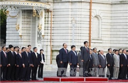  Lễ đón chính thức Thủ tướng Nguyễn Xuân Phúc thăm Nhật Bản